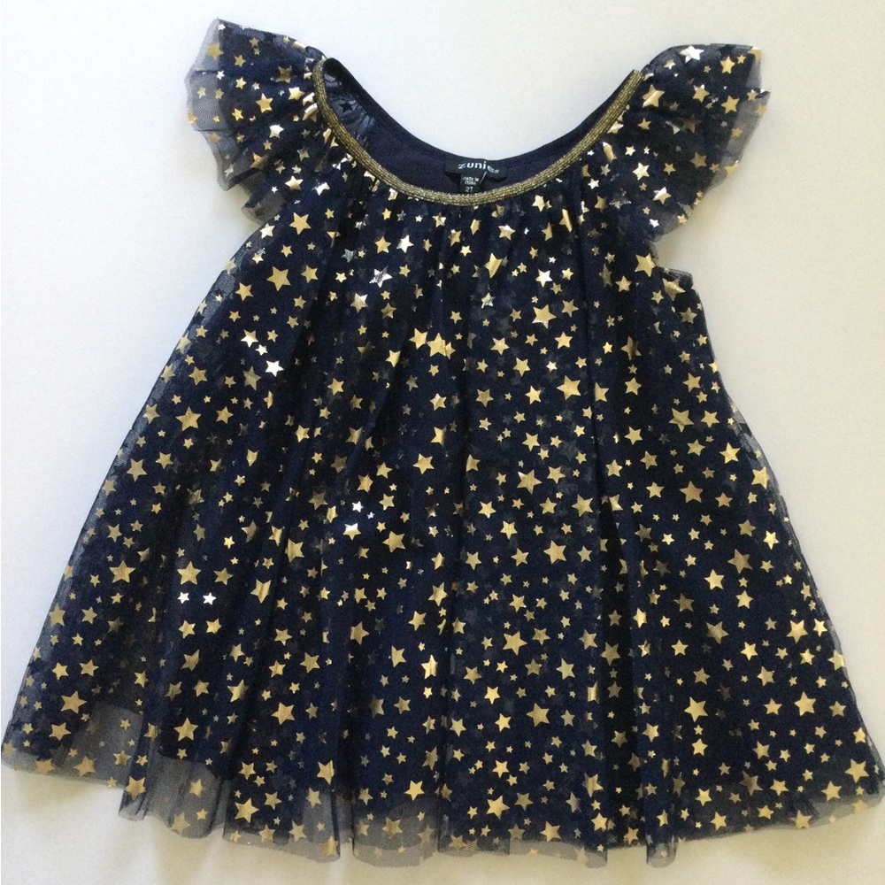 ZUNIE DRESS WITH STARS 2years